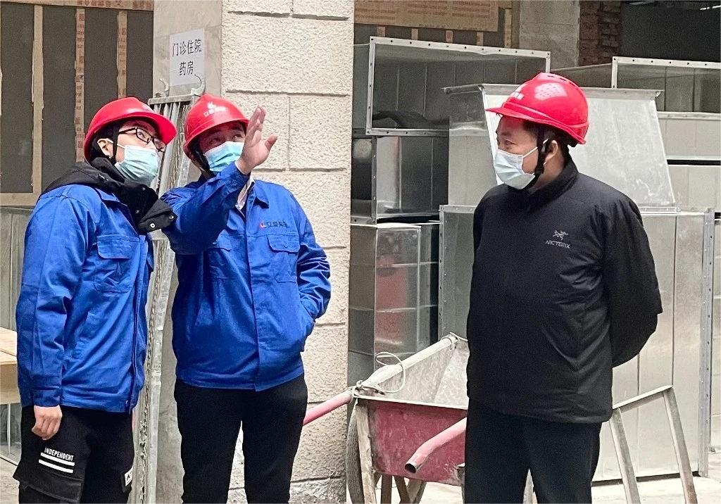 一手抓防疫，一手抓生產(chǎn)！立豪集團(tuán)董事長赴陜藥集團(tuán)山海丹醫(yī)院項目督導(dǎo)檢查